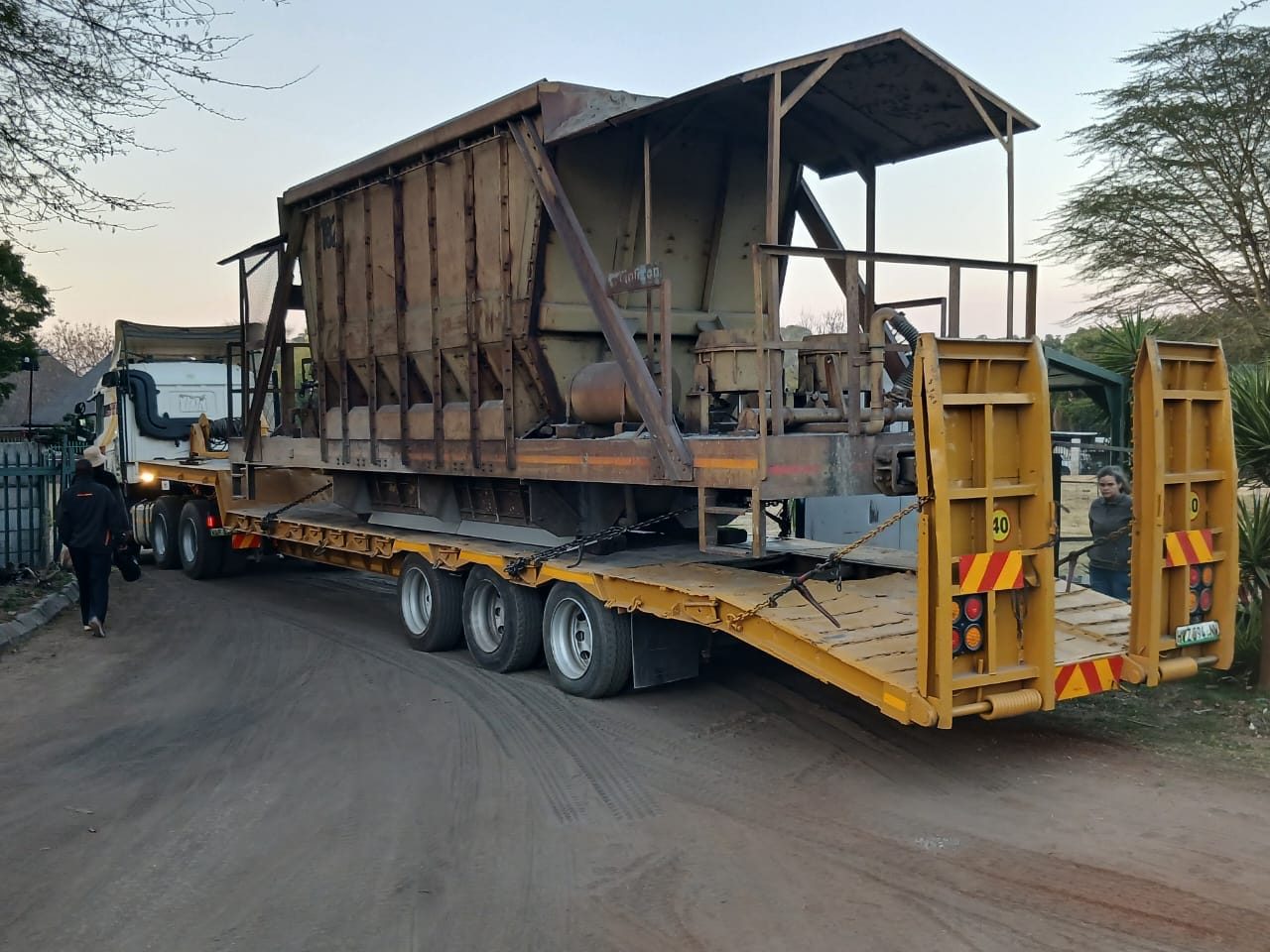 Screening plant